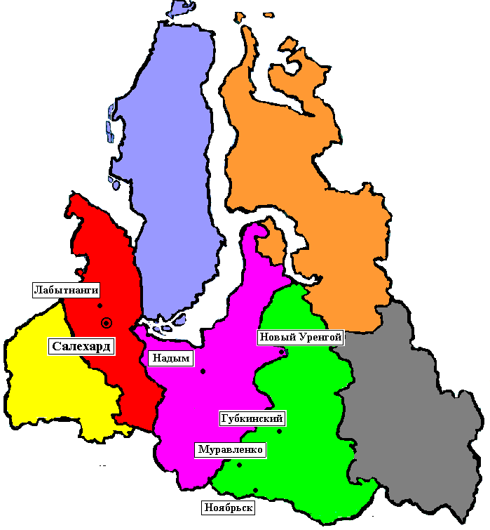 Ямало-Ненецкий автономный округ на карте. Ямало-Ненецкий автономный округ Салехард на карте. Территория Ямало Ненецкого автономного округа.